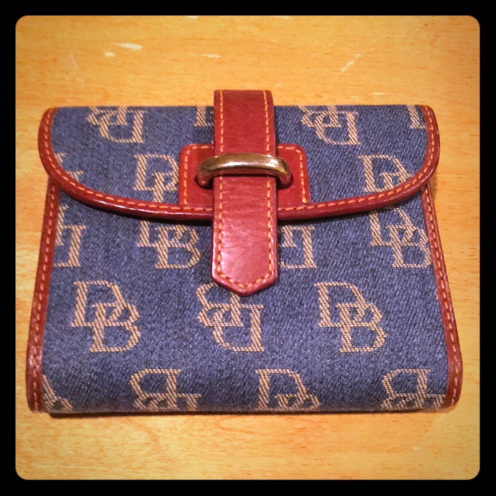 Dooney & Bourke Denim DB Wallet